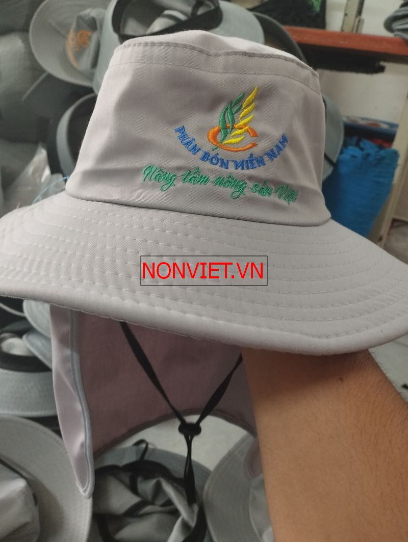 Nhận may nón tai bèo có miếng che nắng